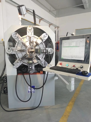 高性能CNCのばね機械、機械を作る回転式ワイヤーばね