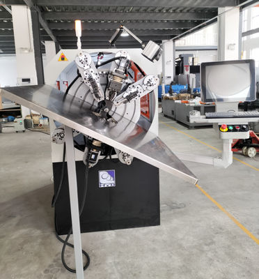 0.3 - 2.5mm ワイヤー形成多機能 CNC ばね機械サーボ