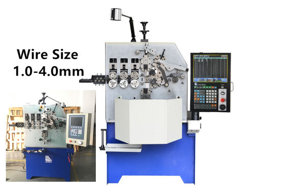コンピュータ化された CNC ねじりばね機械 120 メートル/分リール速度システム