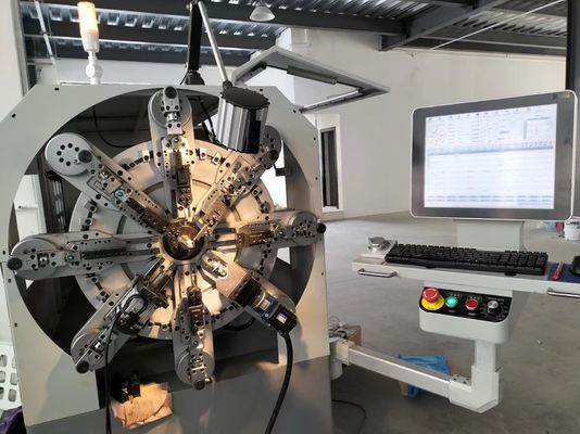 0.3-2.5mm 高性能 CNC ばね機械コンピュータ多機能コイラー