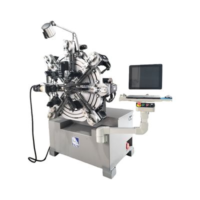 高精度 CNC カムレス コンピュータ スプリング マシン HYD-40T-10A