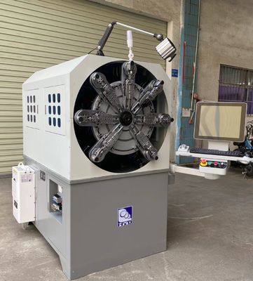 0.3-2.5mmの高性能CNCばね機械多機能コンピュータ出力