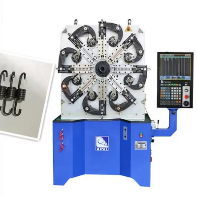 CNC Spring Machine with 110m/min Wire Feed Speed 60 RPM Cam Revolution and 12kw Power for Precision Spring Coiling