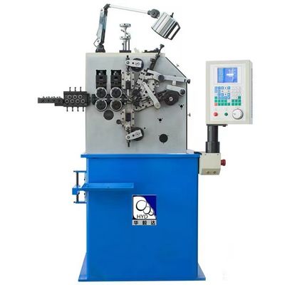 HYD-320 CNC Spring Machine with 0.4-2.0mm Wire Size 3 Axes Servo Motors and 1000m/min Max Wire Speed