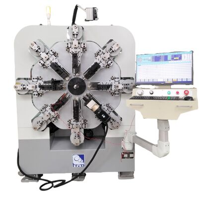 12-14軸 自動CNCスプリング製造機 1～4mm コイリングシステム