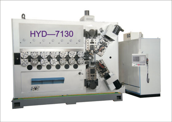 自動7軸CNC多機能コイルスプリング製造機 6-16mm コアモーター 金属・冶金用