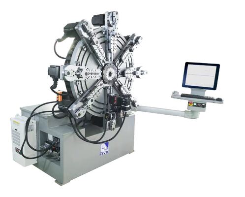 HYD 自動 CNC コイルバネ線製造機 1.0-4.0mm カムレス モーターコア 金属・冶金機械用