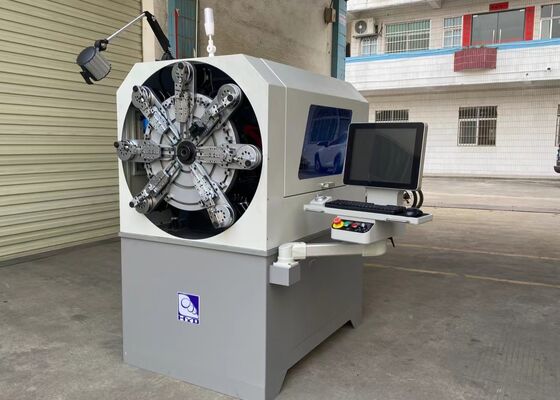 0.3-2.5mmの高性能CNCばね機械多機能コンピュータ出力