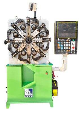 インド CNC ばね機械 0.2 - 2.3mm ばね形成装置システム速い