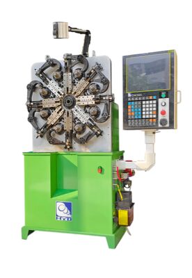 インド CNC ばね機械 0.2 - 2.3mm ばね形成装置システム速い
