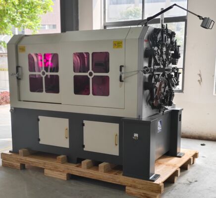 カム 4.0mm CNC ばね製造装置三洋モーター セリウム ISO9001 ブルー システム
