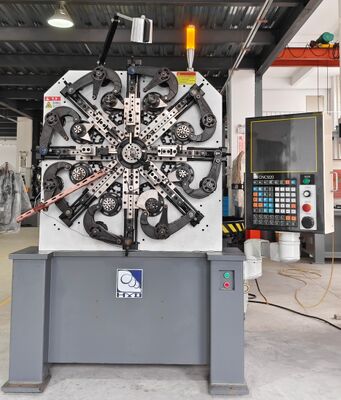 カム 4.0mm CNC ばね製造装置三洋モーター セリウム ISO9001 ブルー システム