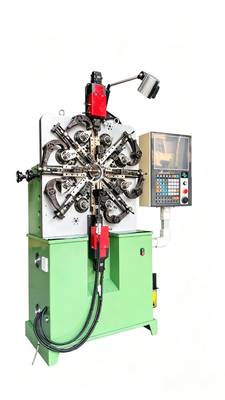 高速CNCスプリング形成機械 0.2 - 2.3mm 100KGデコイラー