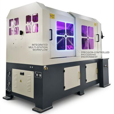 5 軸ワイヤー回転式 CNC スプリング マシン 1.0 - 4.0mm 日本モーター システム