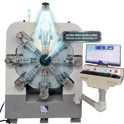 高精度 CNC ワイヤー回転式形成機械最大送り 100m/分のシステム