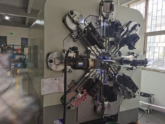 CNC 懸垂式スプリング 形作機 サンヨ モーター 精密コイル 形作