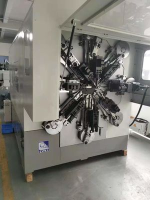 最大 14 軸 CNC ばね機械 2.0mm - 6.0mm カムレスねじりシステム
