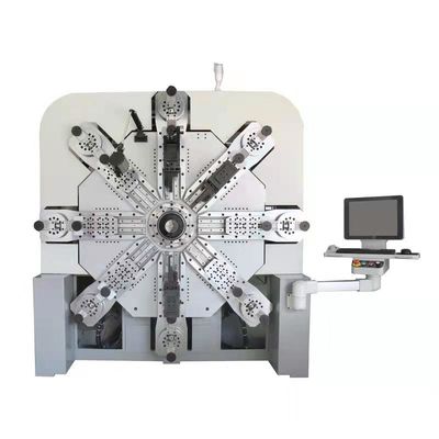 カムレスCNC 12軸サーボ制御システム付き圧縮ばね成形機