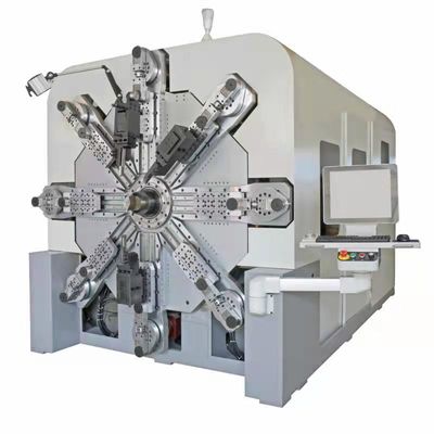カムレスCNC 12軸サーボ制御システム付き圧縮ばね成形機