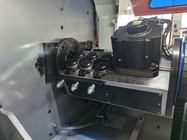鳥取三洋電機モーターを搭載するカム設計CNCのばね機械ワイヤー前のベンダーの回転式機械