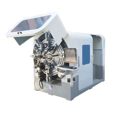 Camless 360程度回転式4mmワイヤーCNCのばね機械