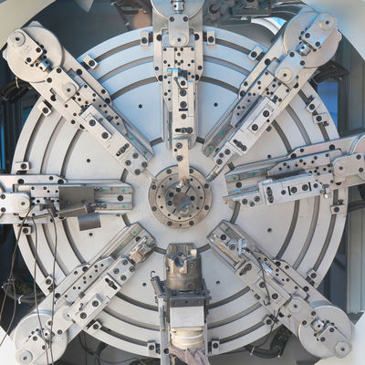 Camless 360程度回転式4mmワイヤーCNCのばね機械
