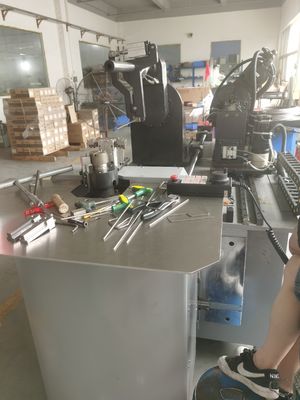3Dワイヤーベンダー 多機能 面取りバネ成形ライン