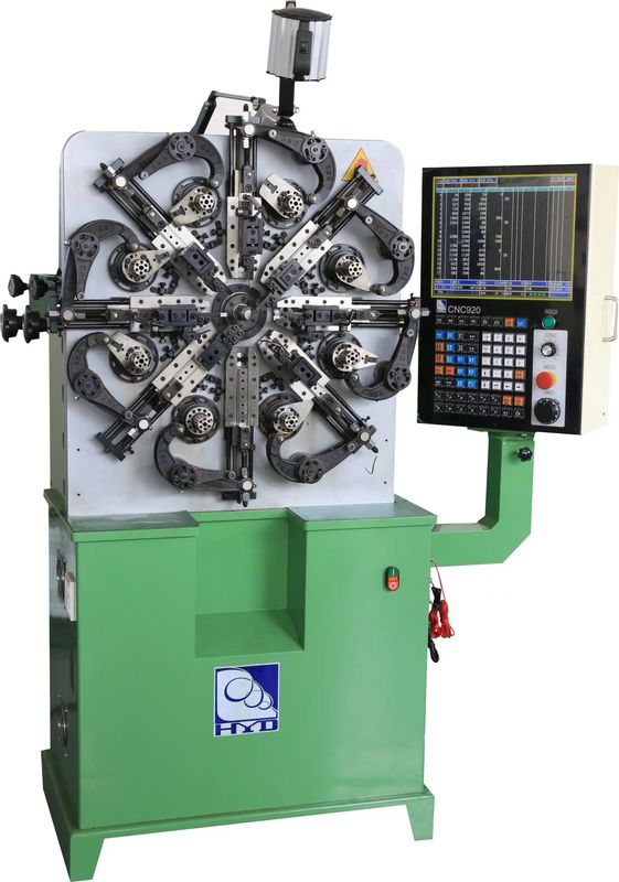 三軸CNCバネ機械 HYD-20T-3A コントローラー 0.2-2.3mm ワイヤー用