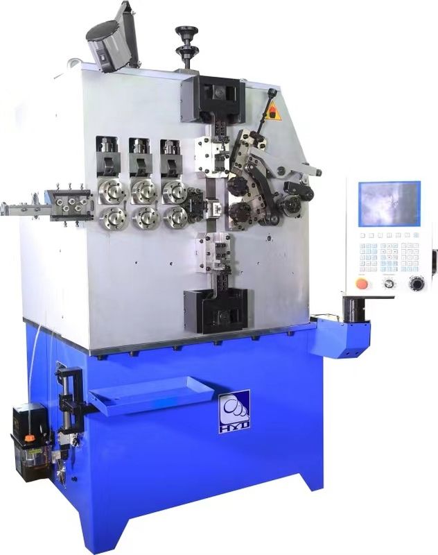 1.0 - 4.0mm Diameter Steel Spring Machine Three Axes For Multi Shape Springs