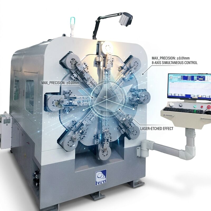 高精度 CNC ばね製造機単軸サーボ モーター システム